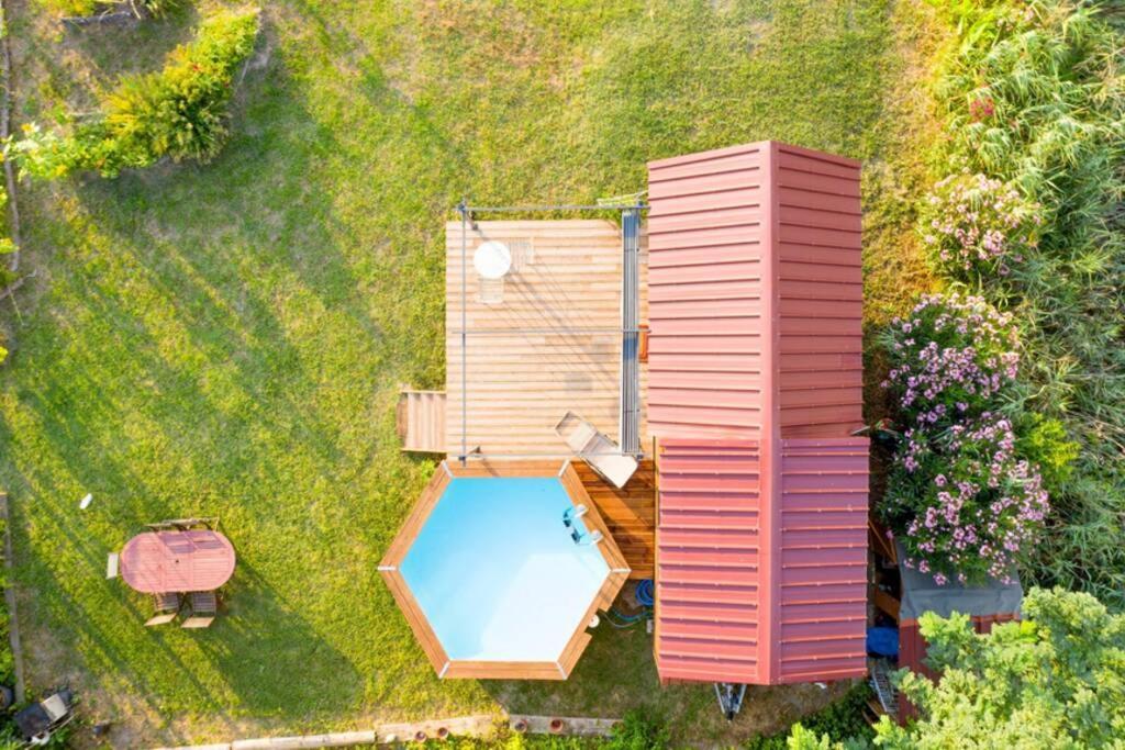 Myinsolite - Tiny-House, Jacuzzi, Brasero, Piscine Aigues-Mortes Εξωτερικό φωτογραφία