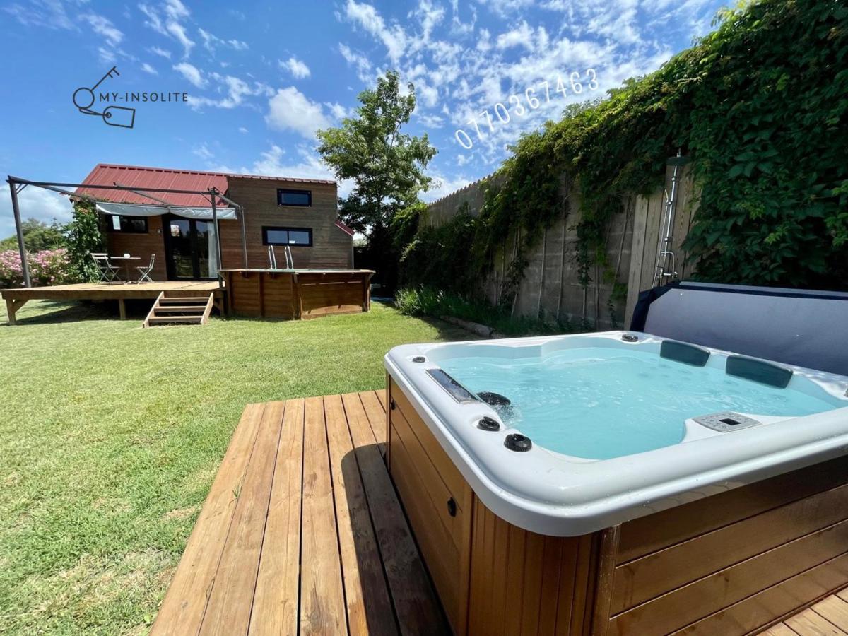 Myinsolite - Tiny-House, Jacuzzi, Brasero, Piscine Aigues-Mortes Εξωτερικό φωτογραφία